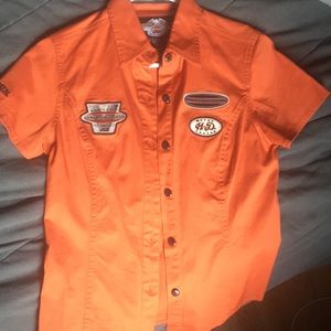 Harley Davidson Vintage button up